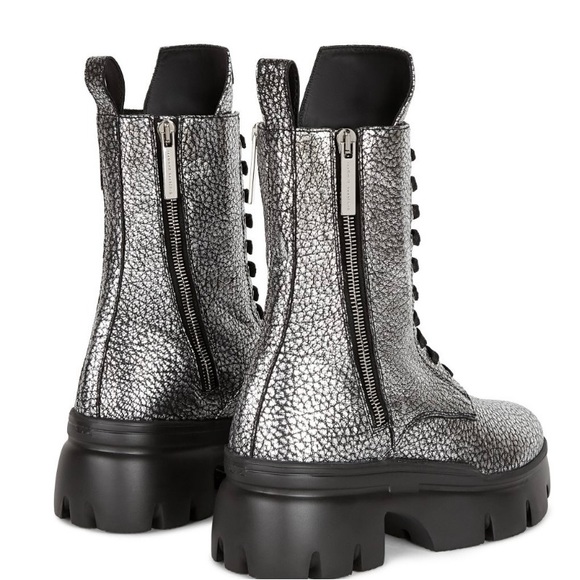 Size 38 Giuseppe Zanotti Apocalypse silver boots - Picture 2 of 4